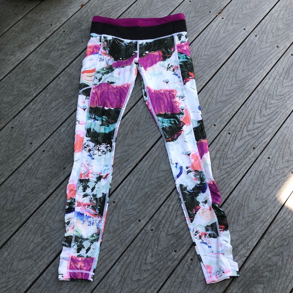 Lululemon speed tight III 6 Pigment wave multi